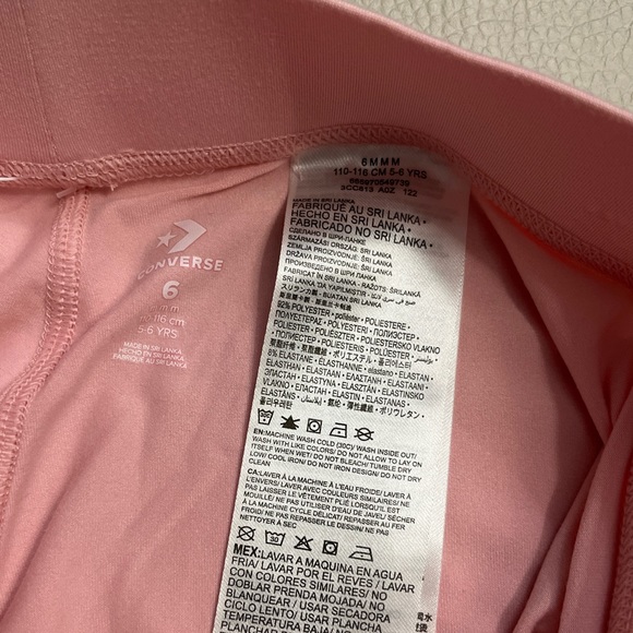 NWT - Converse Kids’ Leggings - Size 6Y - Picture 4 of 4